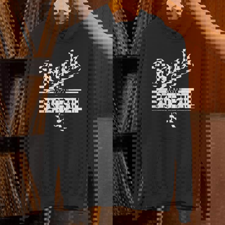 ジャクソン・ロイヤルズベースボールホワイト パーカー