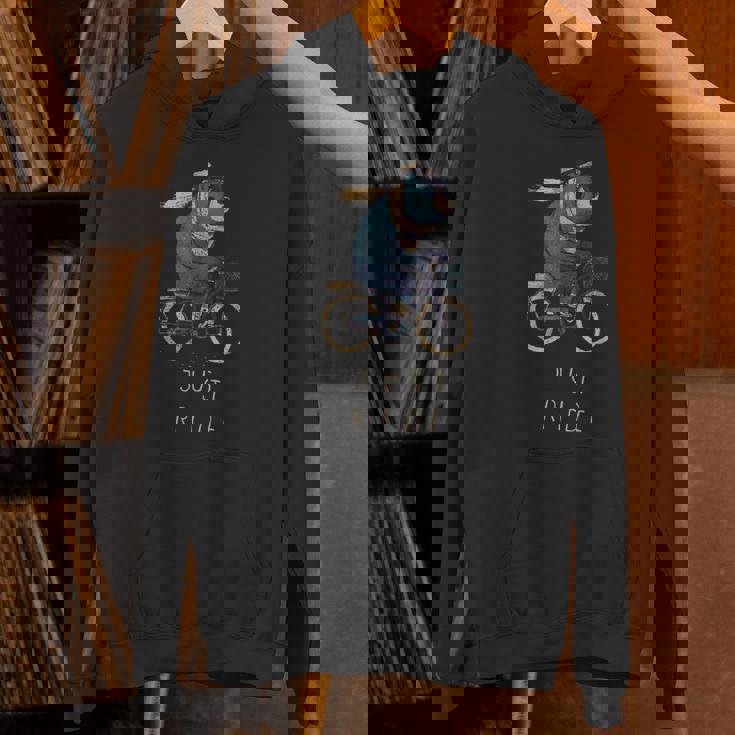 ジャストライド バイクティー。自転車用ティーの上のかわいい熊 パーカー