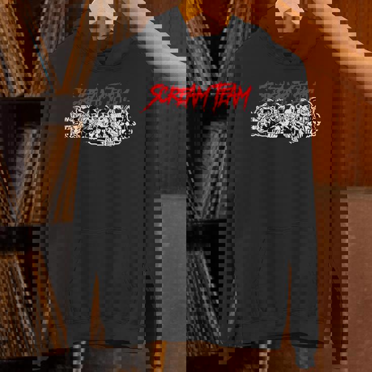 スクリームチーム ホラー映画 長袖tシャツ パーカー