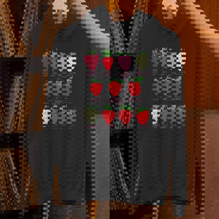 ストロベリーフルーツシャツ イチゴの種類 コテージコア パーカー