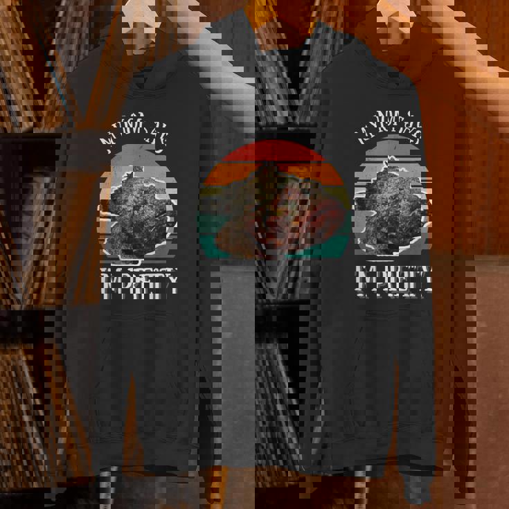 ストーンフィッシュ レトロ ミーム メンズ レディース キッズ パーカー