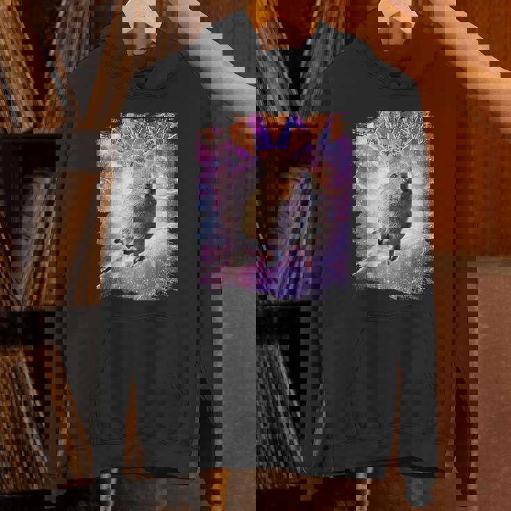 スペースギャラクシーquokka ワラビー ピザ付き パーカー