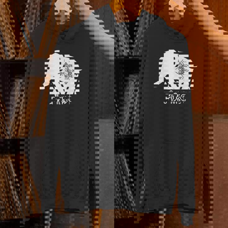 タイプーケット 象 グラフィック タイ土産 旅行ギフト パーカー