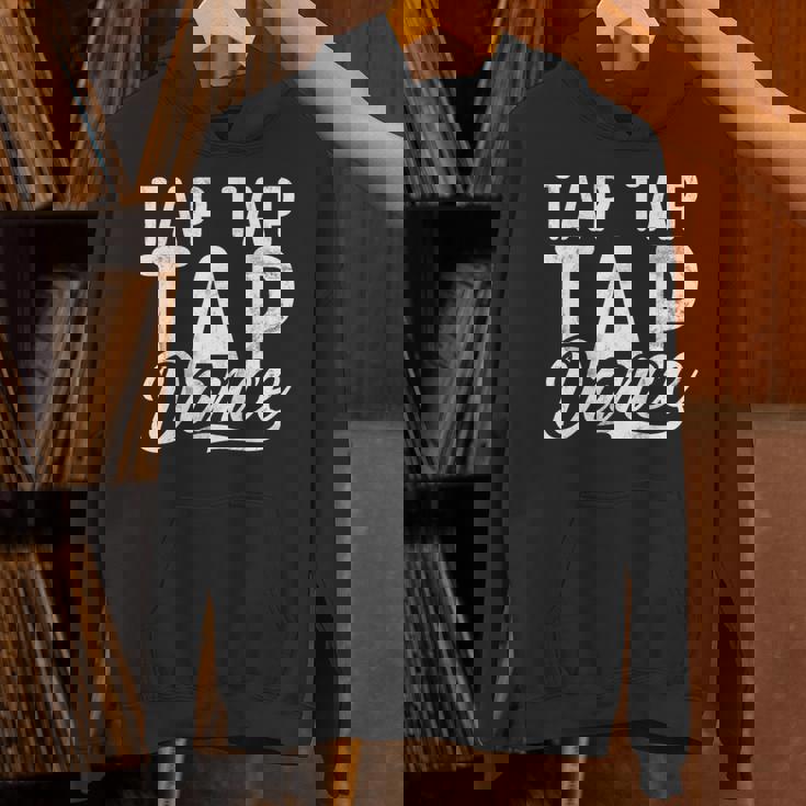 タップタップタップダンス 長袖tシャツ パーカー