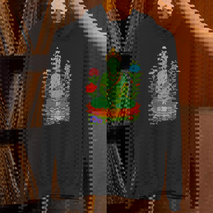 チベット仏陀瞑想 ヴァジュラヤナ グリーンタラ パーカー