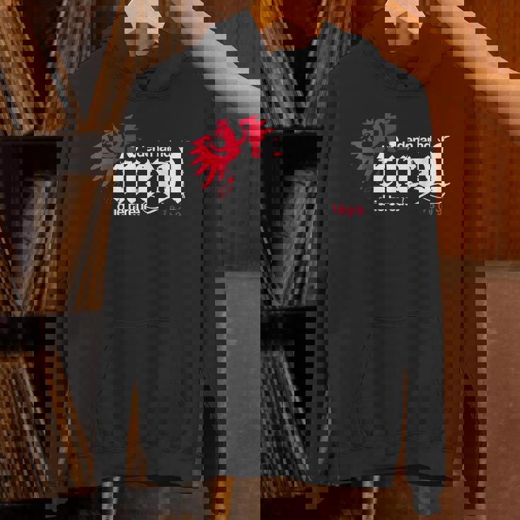 チロルイーグルメンズレディースキッズtシャツの状態へのチロルの忠誠 パーカー