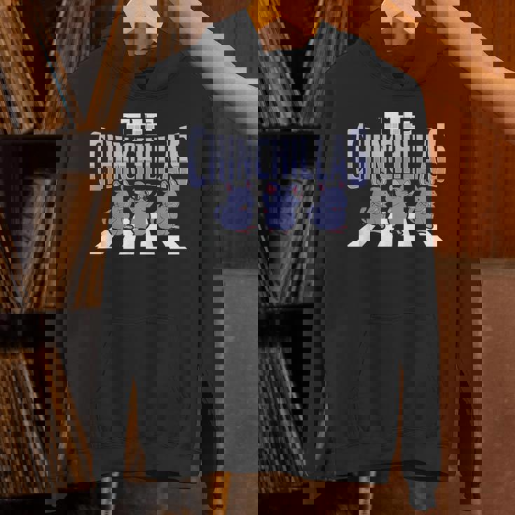 チンチラペットを飼う人のためのチンチラペデストリアンデザイン パーカー