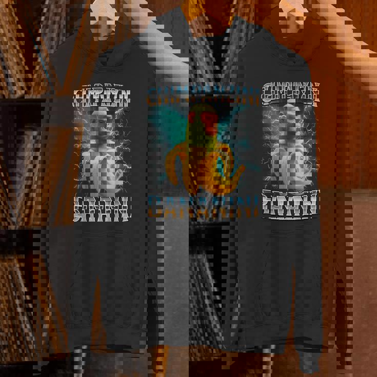 チンパンジーニ バナニーニ イタリアンブレイン 長袖tシャツ パーカー