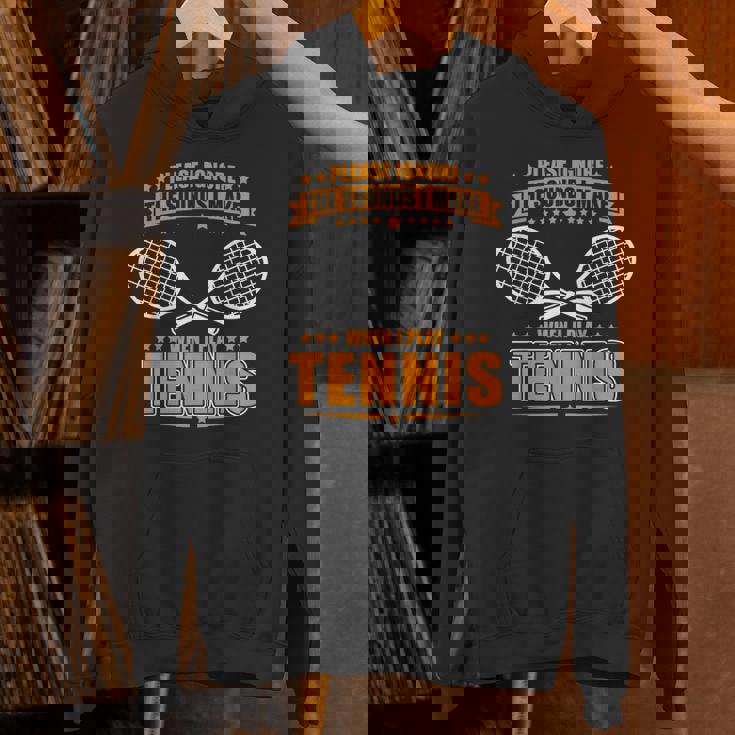 テニスノイズ-面白いテニスシャツ パーカー