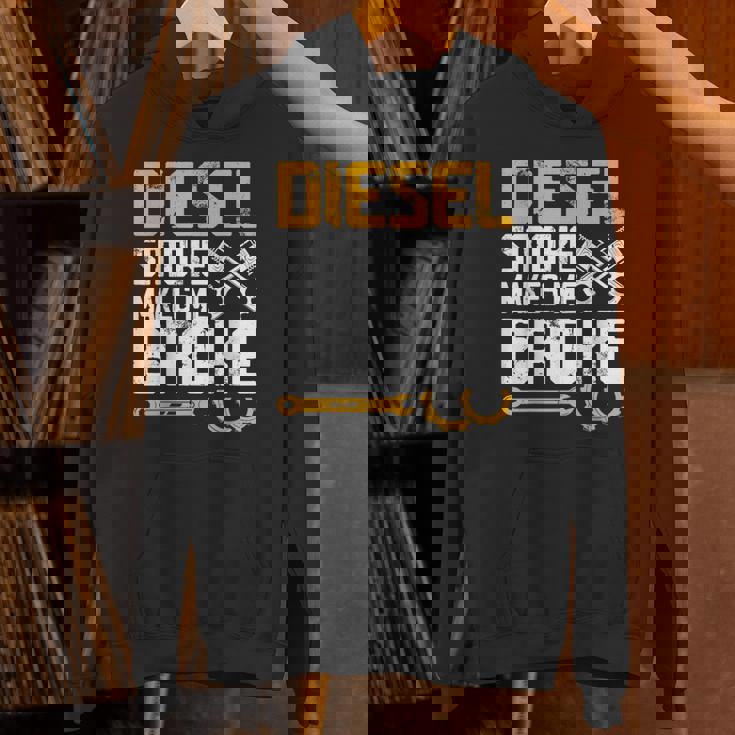 ディーゼルの煙で骨が折れる パーカー