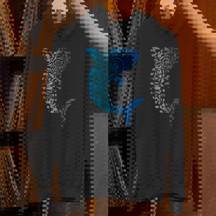 トライバルスタイル ハワイ マノ サメ 恋人 週間 ビーチギフト パーカー