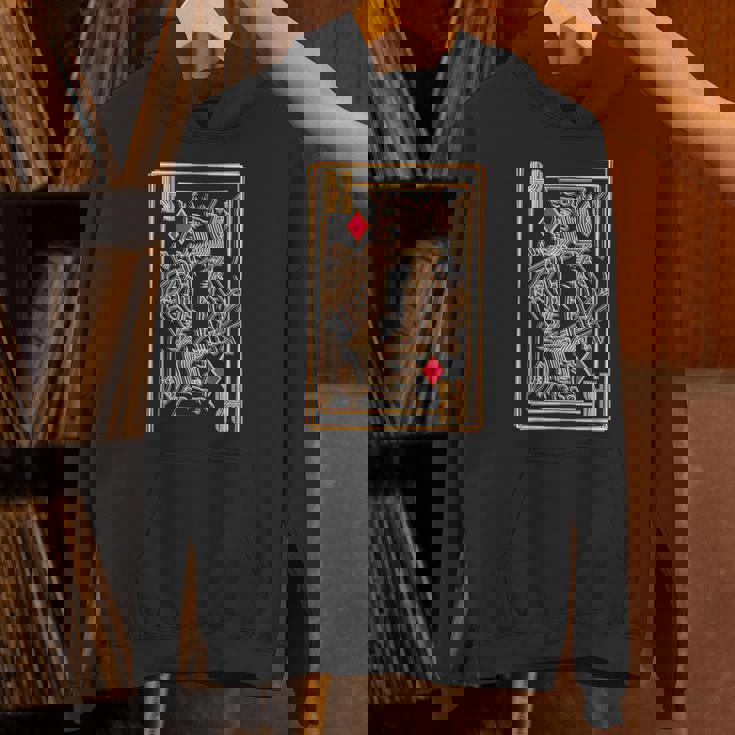 トランプ レトロ ダイヤモンド キング パーカー