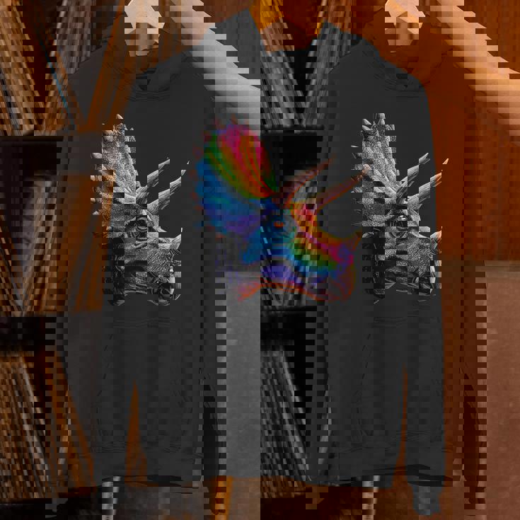 トリケラトプス 恐竜大好き かわいいトリケラトプス パーカー