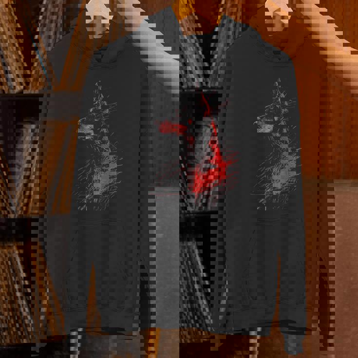 ドーベルマン グラフィック ペット アートワーク 犬 ドーベルマン パーカー