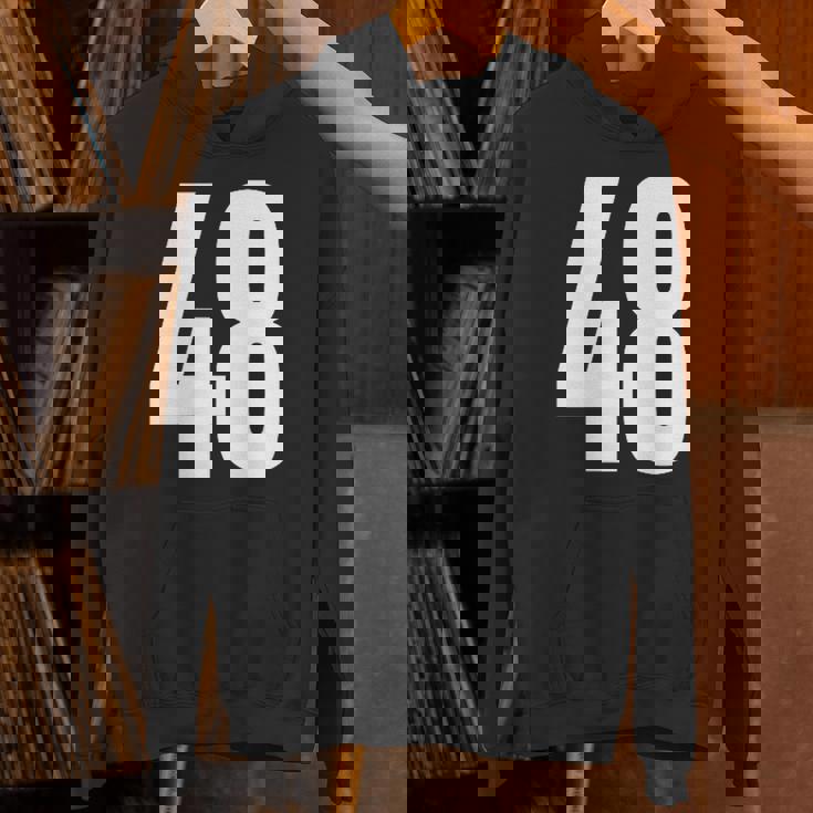 ナンバーフォーティーエイト 48 スポーツチーム制服 誕生日 48 パーカー