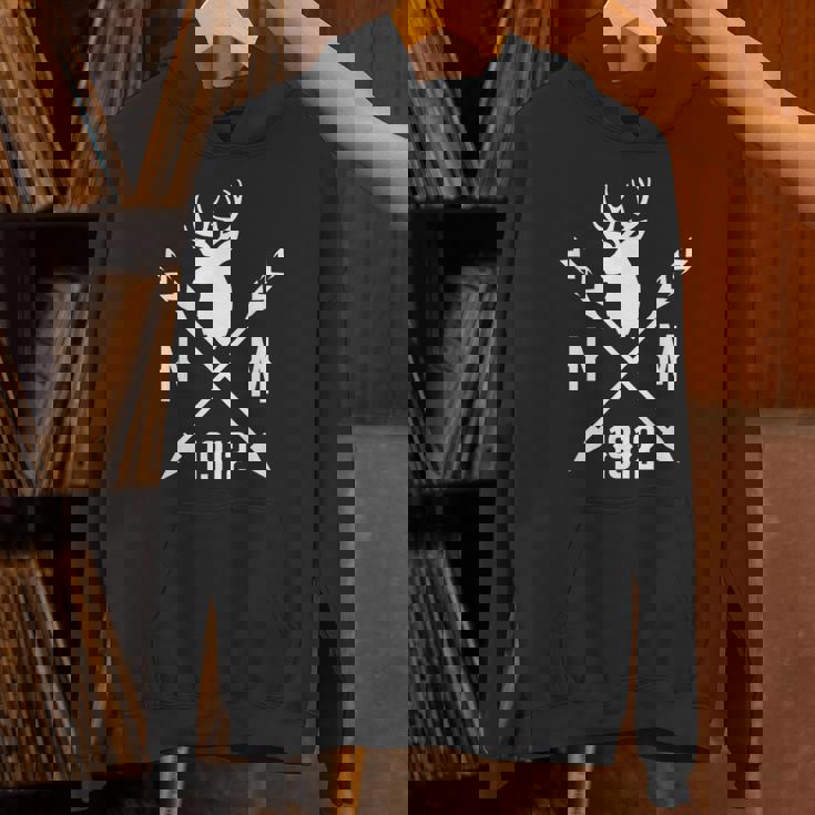 ニューメキシカン ニューメキシコ Nm 1912 ホワイト冷蔵庫鹿 パーカー