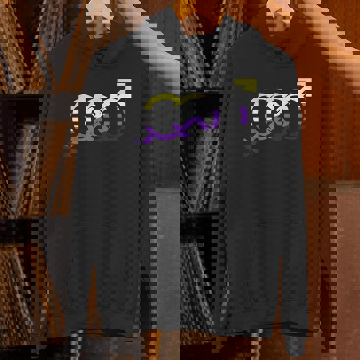 ノンバイナリー・プライド無限大 パーカー