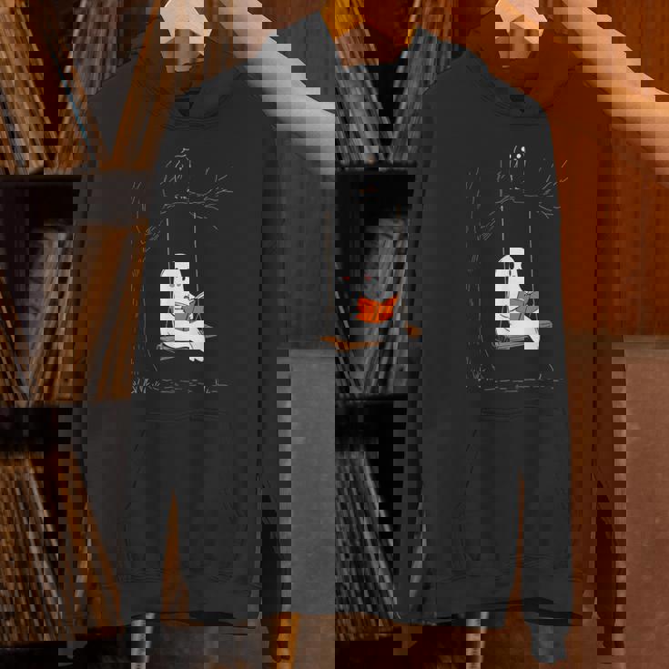 ハロウィン おばけ 読書 かわいい マジカル 本 恋人 本の虫 パーカー