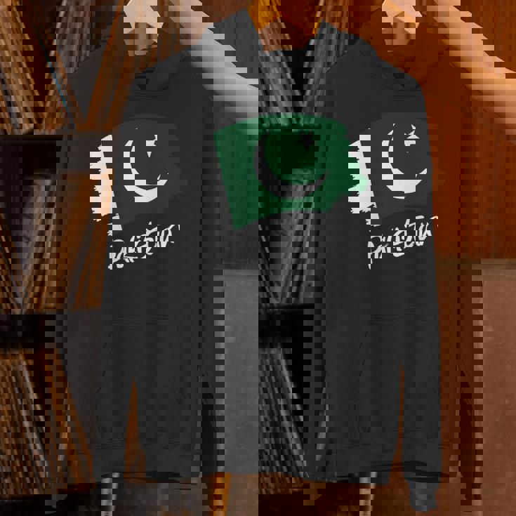 パキスタンの旗パキスタン 長袖tシャツ パーカー