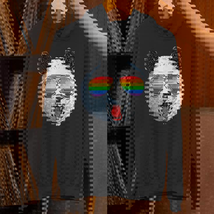 パンダ ゲイプライド Lgbt レインボーフラッグ サングラス Lgbtqギフト パーカー