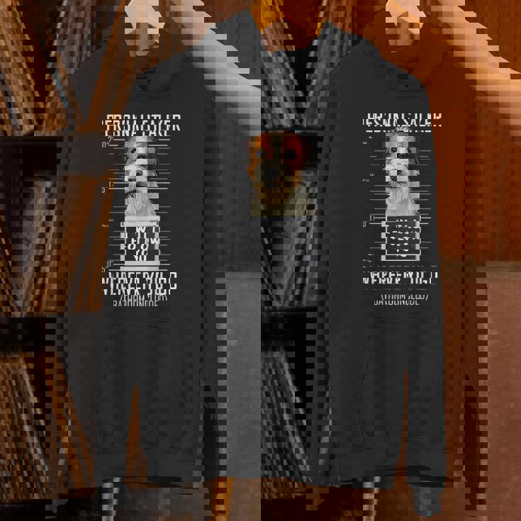 パーソナルストーカー犬ジャックラッセルテリア私はあなたに従います Jack Russell Terrier Dog 長袖tシャツ パーカー