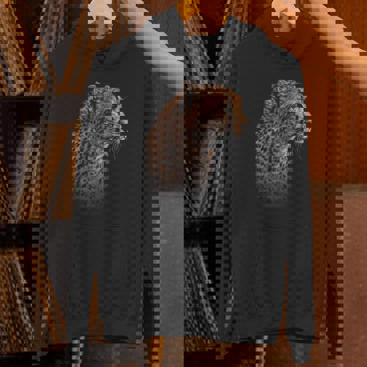 ヒョウチーター 虎 ヒョウの顔 ライオン 猫 パーカー