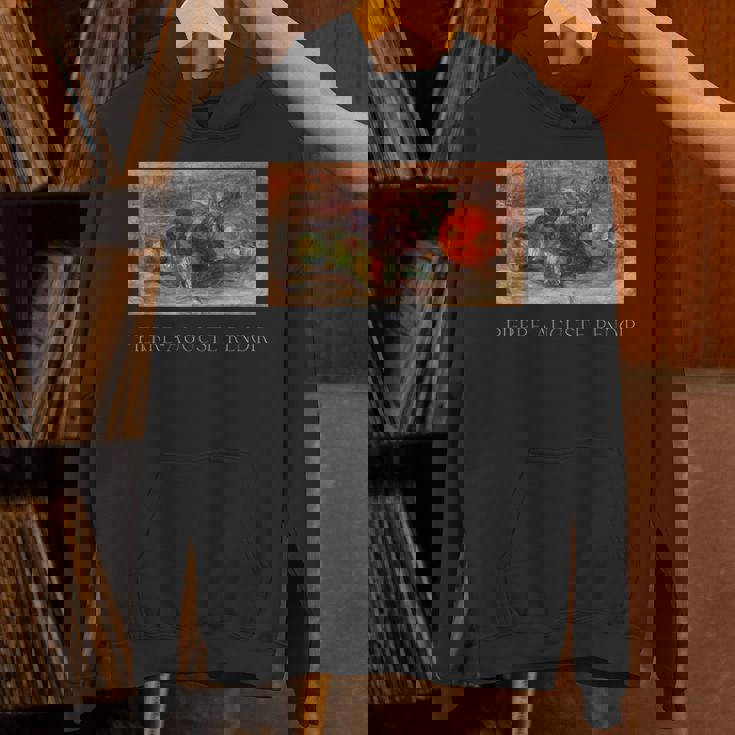 ピエール・オーギュスト・ルノワール作 ザクロとイチジク パーカー