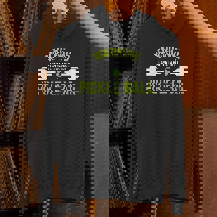 ピクルスボール 警告 面白い パーカー