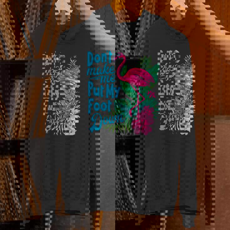 ピンクのフラミンゴ パーカー