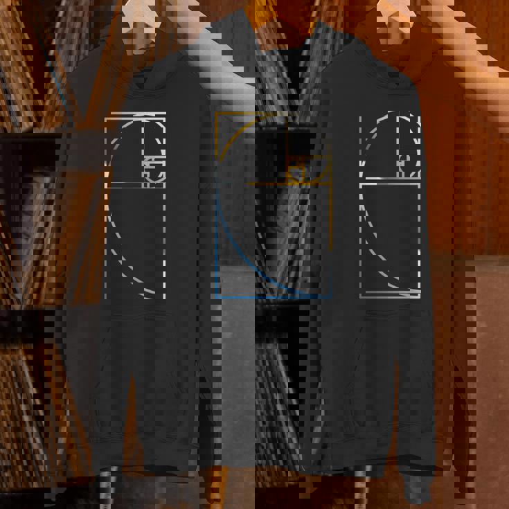 フィボナッチ黄金比幾何学数学tシャツ 長袖tシャツ パーカー