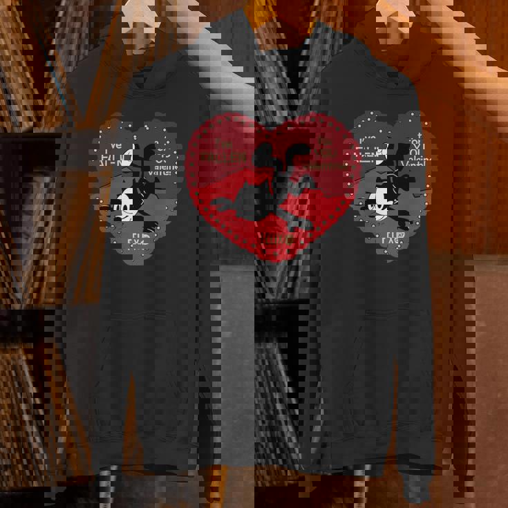 フェリックス・ザ・キャット・ヴァレンタイン・フォー・ユー 長袖tシャツ パーカー