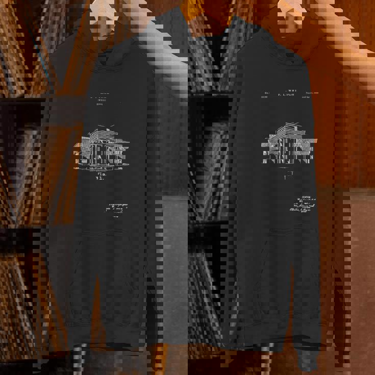 フランク・ロイド特許tシャツ ユニークなtシャツ パーカー