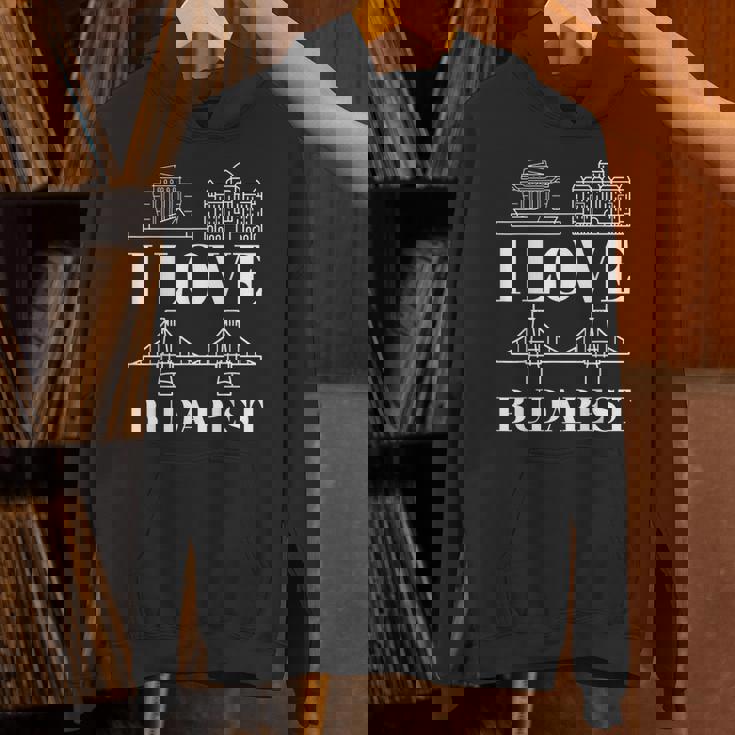 ブダペスト ハンガリー 街並み地図 旅行 パーカー