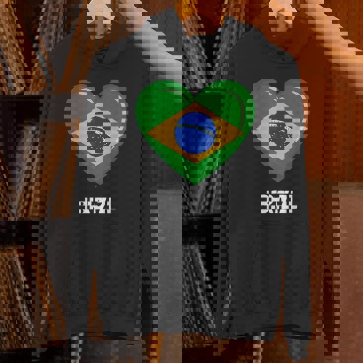 ブラジル国旗シャツ パーカー