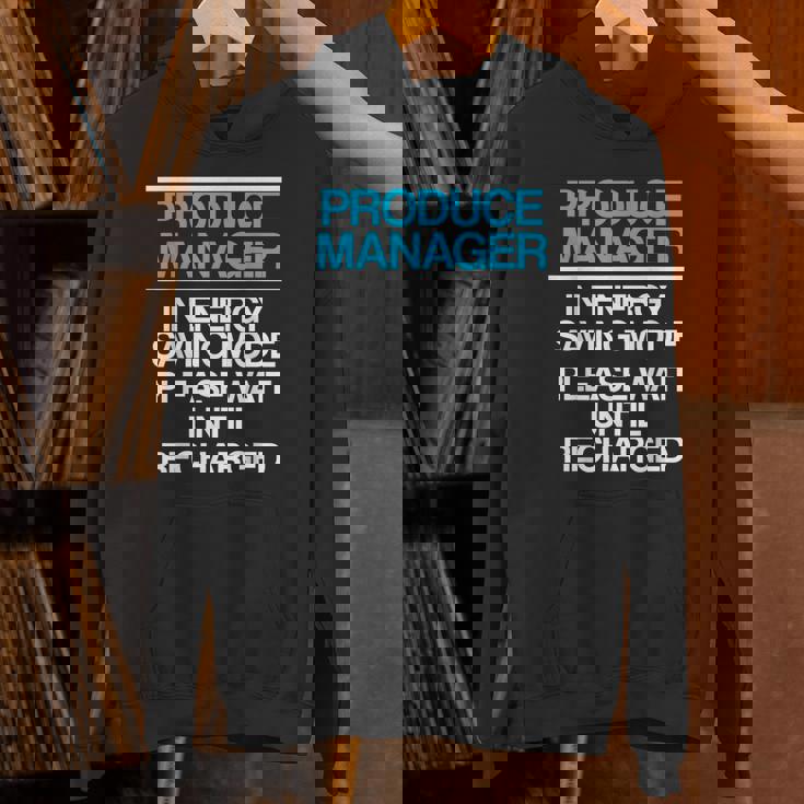 プロデュースマネージャー 食料品店スーパーバイザー パーカー