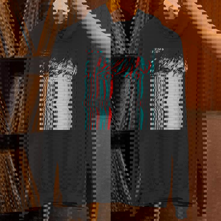 ベーパーウェーブ美的アニメ少女レトロ原宿aporwave パーカー