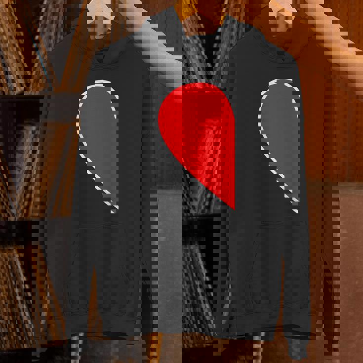 ペア ハート 親子 恋人（Left 左）（ビューティフルライフ）半分 コーデ リンク ルック かわいい パーカー