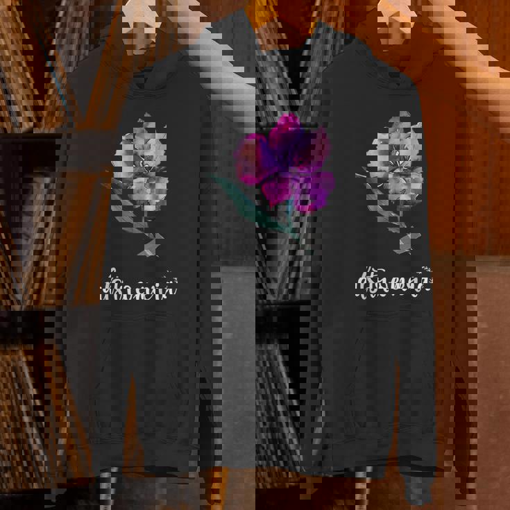 ペルー百合が大好きなアルストロメリアフラワー ピンク 2023 パーカー