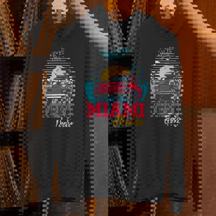 マイアミビーチtシャツ、マイアミ半袖グラフィックデザイン。 パーカー