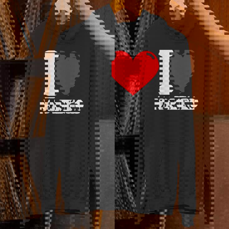 マリコという名前が大好きです パーカー