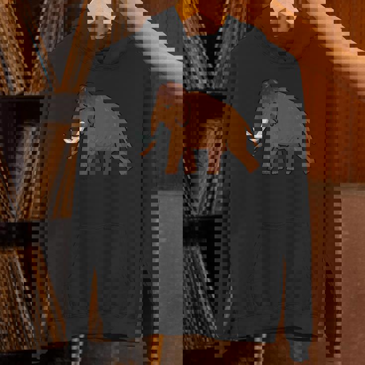 マンモス・ウーリー・エレファント・ビッグ・アイスミュージアム・マンモス・マストドン パーカー