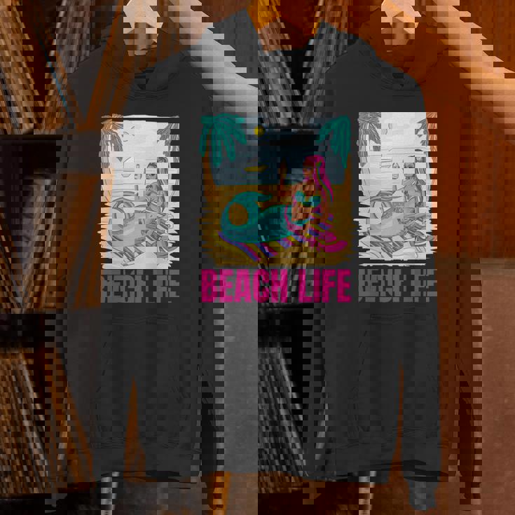 マーメイドビーチライフ 長袖tシャツ パーカー
