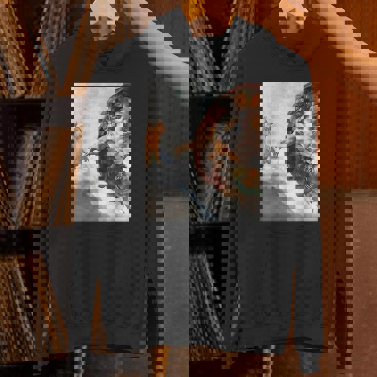 ミケランジェロの愉快な創作猫ミーム。 パーカー