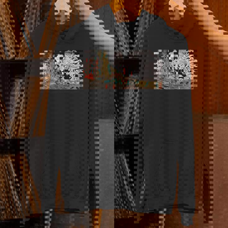 ミツクニ スケルトンスペクターに逆らう 歌川国芳作 パーカー