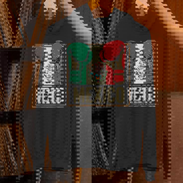 メキシコ ボクシンググローブ メキシコプライド スポーツファン ボクサーメンズ パーカー