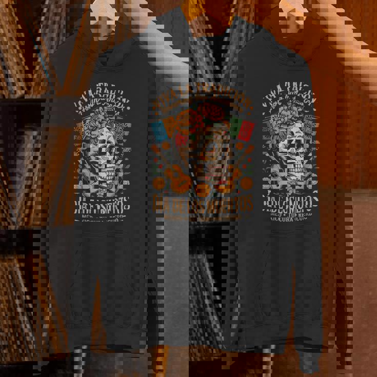 メキシコの遺産 ディア・デ・ロス・ムエルトス・カラベラ パーカー