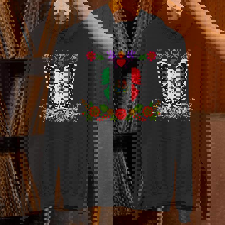 メキシコ独立記念日 バタフライ メキシコ パーカー