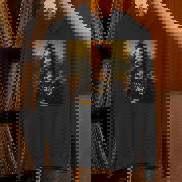 モナリザ パンク風 パロディデザイン パーカー