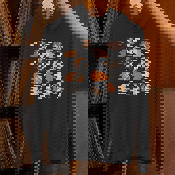 モルモット犬種シャツ パーカー