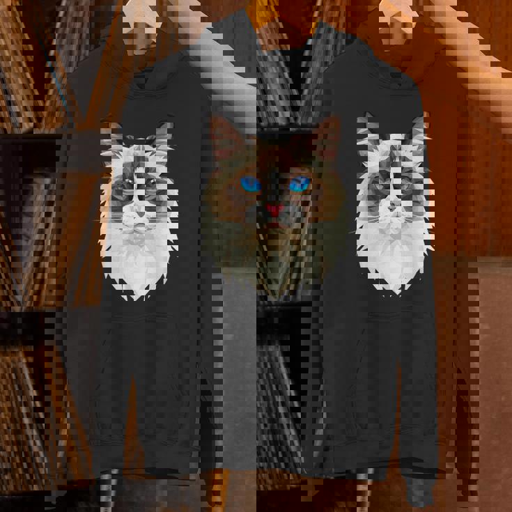 ラグドール猫ラグドール猫猫ママ甘いラグドール猫 パーカー